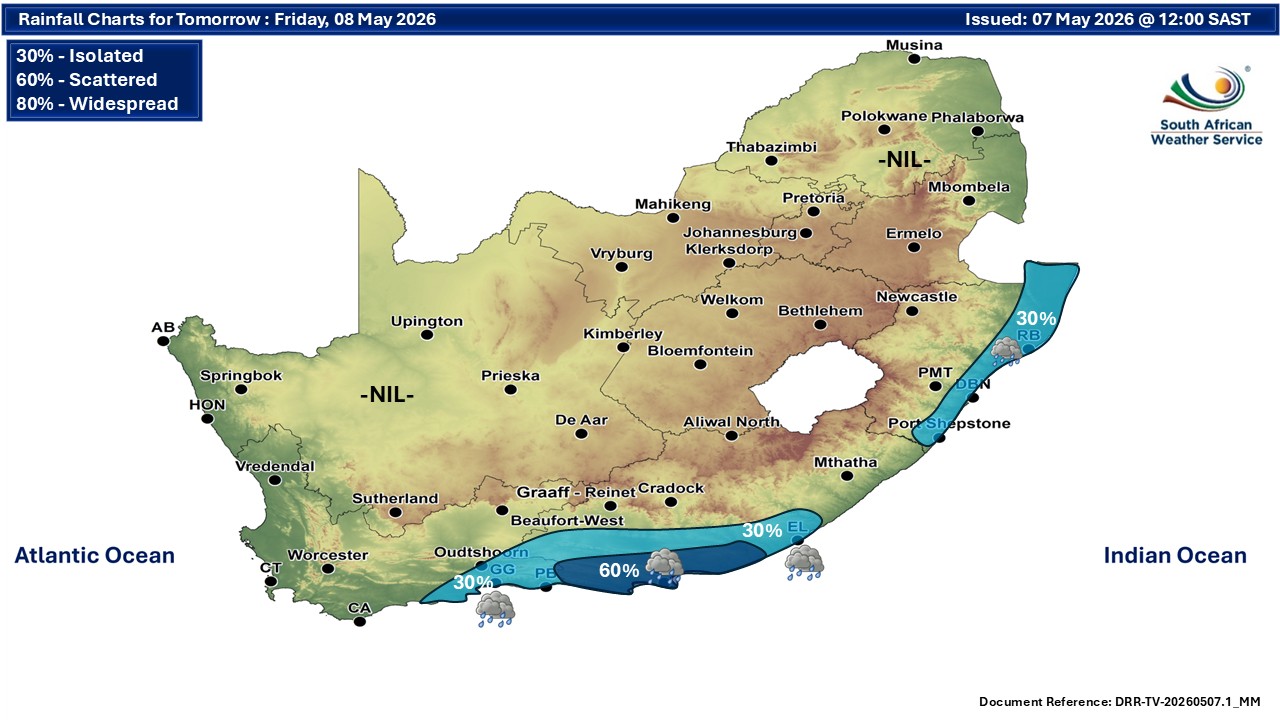 Two more cold fronts expected in Western Cape from Sunday to Tuesday ...