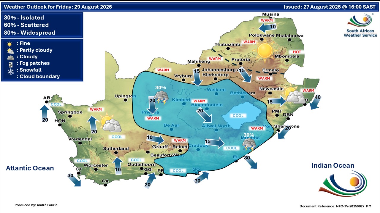 Weather Place Weather: Morning fog with clouds in places | George Herald