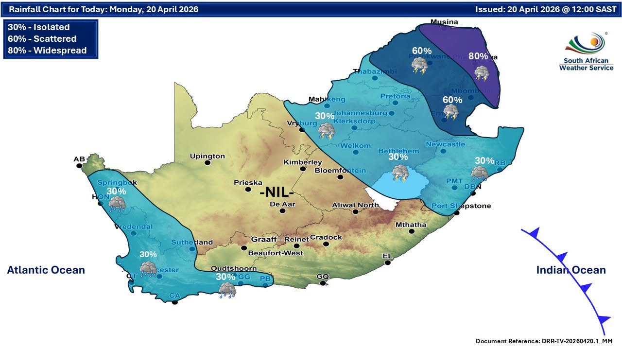 Yellow level 2 warning for severe thunderstorms | Knysna-Plett Herald