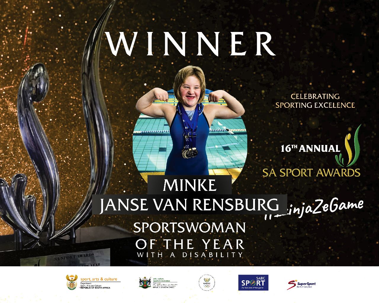 Minke Reeuwijk Minke is sportvrou van die jaar | Knysna-Plett Herald