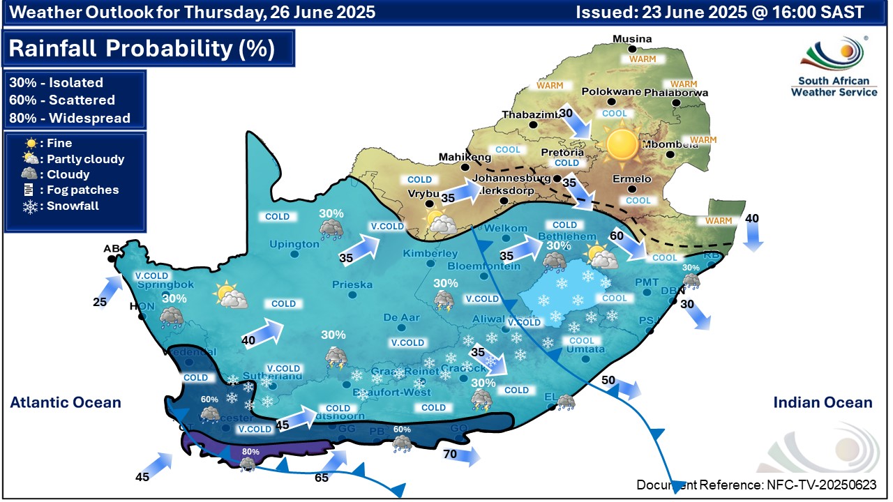 Intense cold front approaching the Western Cape | George Herald